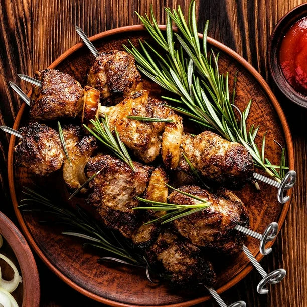 Cocción pareja y dorado uniforme en tus brochetas con tu Air Fryer