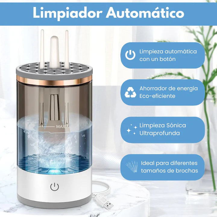 MakeUpPure™ – Brochas limpias en segundos